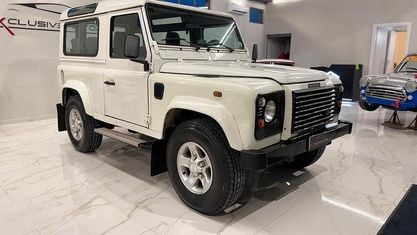 Gebraucht Land Rover Defender S 122 PS (89 kW) 2003 Weiß Kombi