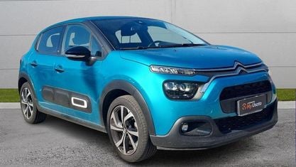 Brugt Citroën C3 Shine 110 HK (80 kW) 2022 Blå Hatchback