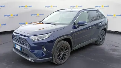 Usata Toyota RAV4 Hybrid Lounge 222 CV (163 kW) 2019 Blu/azzurro SUV
