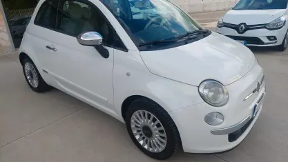 Usata Fiat 500 Lounge 95 CV (69 kW) 2011 Bianco Berlina
