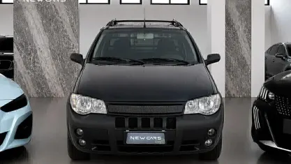 Usata Fiat Strada 84 CV (61 kW) 2007 Blu Pick-up