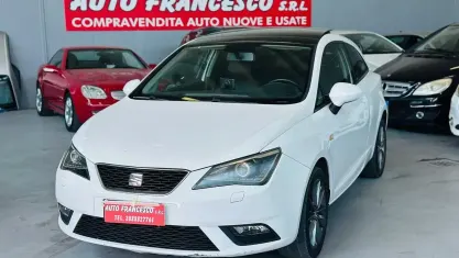 Usata Seat Ibiza I-Tech 69 CV (50 kW) 2015 Bianco Coupé