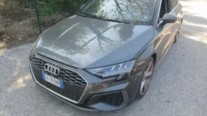 Usata Audi A3 Sportback S-Line 150 CV (110 kW) 2021 Grigio scuro Utilitaria
