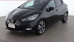 Nero Usata 2017 Nissan Micra Tekna Due volumi | 8799 € (Buon prezzo)