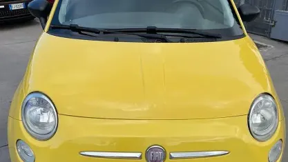 Usata Fiat 500 75 CV (55 kW) 2009 Giallo Cabrio