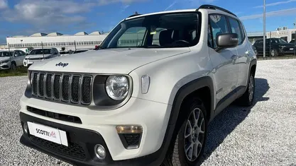 Bianco Usata 2020 Jeep Renegade Limited SUV | 18.500 € (Buon prezzo)