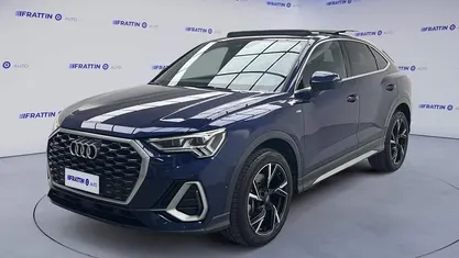Usata Audi Q3 Sportback S-Line 200 CV (147 kW) 2021 Blu SUV