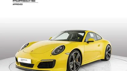 Usata Porsche 911 Carrera 4S 420 CV (308 kW) 2017 Giallo Coupé