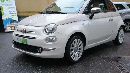 Usata Fiat 500C 95 CV (69 kW) 2017 Bianco Cabrio