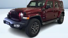 Rosso metallizzato Usata 2021 Jeep Wrangler Unlimited Sahara SUV | 53.100 € (Buon prezzo)