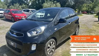 Usata Kia Picanto City 65 CV (47 kW) 2016 Nero Utilitaria