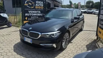 Usata BMW 520 Luxury Line 190 CV (139 kW) 2018 Nero Station wagon