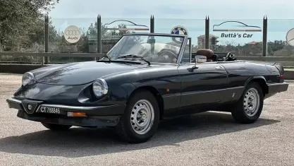 Usata Alfa Romeo Spider Veloce 128 CV (94 kW) 1983 Nero Cabrio