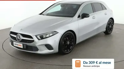 Usata Mercedes A180 Premium 116 CV (85 kW) 2019 Argento Berlina