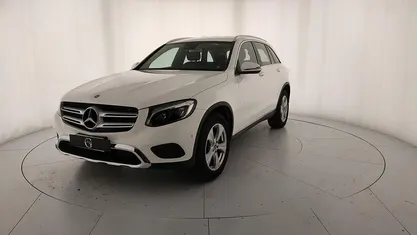 Usata Mercedes GLC250 Premium 204 CV (150 kW) 2018 Bianco SUV