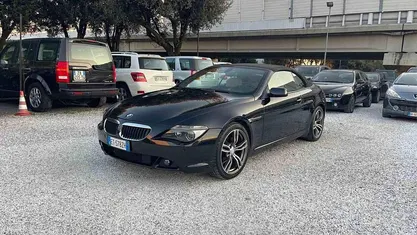 Usata BMW 630 Cabriolet 258 CV (189 kW) 2007 Nero Cabrio