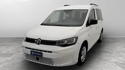 Usata VW Caddy 122 CV (89 kW) 2022 Bianco Monovolume
