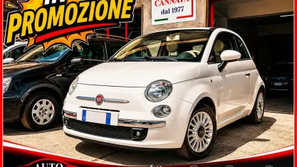 Usata Fiat 500 Lounge 69 CV (50 kW) 2008 Bianco Berlina