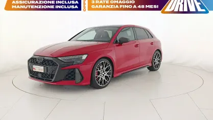 Usata Audi RS3 Ambiente 400 CV (294 kW) 2025 Rosso Berlina