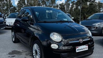 Usata Fiat 500 Pop 69 CV (50 kW) 2009 Nero Cabrio