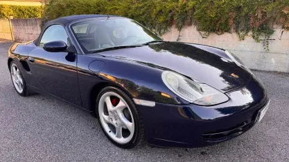 Usata Porsche Boxster 204 CV (150 kW) 1998 Blu cobalto scuro metallizzato Cabrio