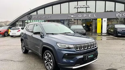 Blu/azzurro Usata 2021 Jeep Compass Limited SUV | 20.900 € (Buon prezzo)