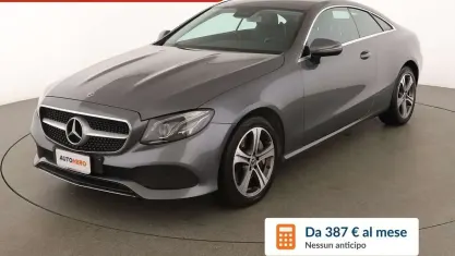 Usata Mercedes E400 Business 340 CV (250 kW) 2018 Grigio Coupé
