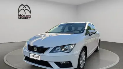 Usata Seat Leon ST Style 130 CV (95 kW) 2020 Bianco Station wagon