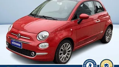 Rosso metallizzato Usata 2018 Fiat 500 Lounge Tre volumi | 10.400 € (Buon prezzo)