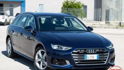 Usata Audi A4 Advanced 204 CV (150 kW) 2022 Blu Station wagon
