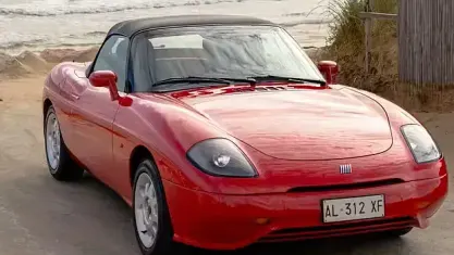 Usata Fiat Barchetta 131 CV (96 kW) 1996 Rosso Cabrio