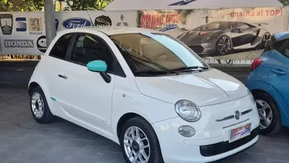 Usata Fiat 500 83 CV (61 kW) 2009 Bianco Cabrio