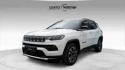 Bianco Usata 2021 Jeep Compass Limited SUV | 21.700 € (Buon prezzo)