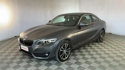 Usata BMW 218 Sport Line 150 CV (110 kW) 2020 Grigio Coupé