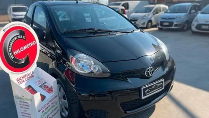 Nero Usata 2010 Toyota Aygo Due volumi | 3990 € (Ottimo prezzo)