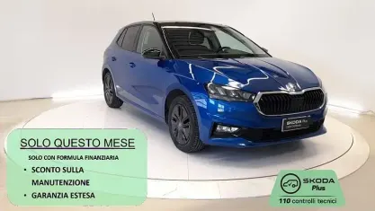 Usata Skoda Fabia 95 CV (69 kW) 2025 Blu Utilitaria
