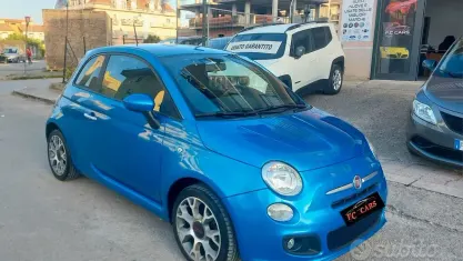 Usata Fiat 500 Sport 70 CV (51 kW) 2017 Blu Berlina