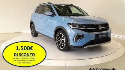 Nuova VW T-Cross R-line Plus 116 CV (85 kW) 2026 Azzurro SUV