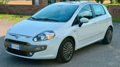 Usata Fiat Punto Evo Sport 95 CV (69 kW) 2011 Bianco Utilitaria