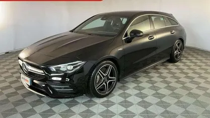 Gebraucht Mercedes CLA35 AMG Shooting Brake AMG 306 PS (225 kW) 2021 Schwarz Kombi