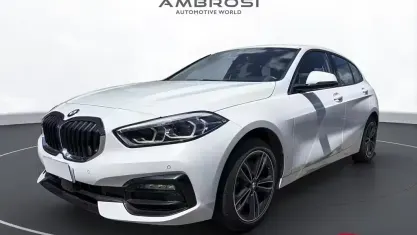 Usata BMW 116 Sport Line 116 CV (85 kW) 2020 Bianco Utilitaria