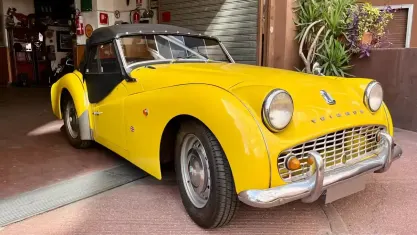 Usata Triumph TR3 101 CV (74 kW) 1950 Cabrio