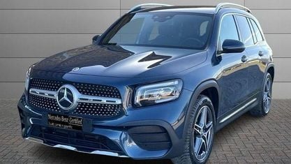 Käytetty Mercedes GLB200 Premium 150 HP (110 kW) 2023 Sininen Katumaasturi
