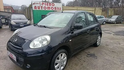 Nero Usata 2012 Nissan Micra Acenta Tre volumi | 4800 € (Buon prezzo)