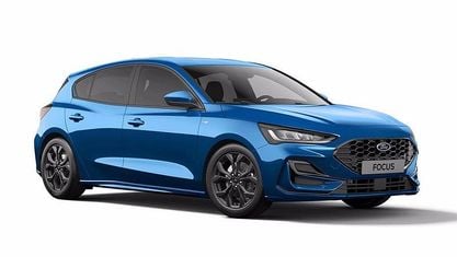 Nouvelle Ford Focus ST-Line X 125 ch (91 kW) 2026 Bleue Berline