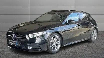 Usata Mercedes A200 Premium 150 CV (110 kW) 2021 Nero Berlina