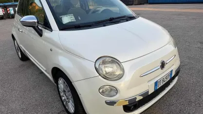 Usata Fiat 500 69 CV (50 kW) 2008 Bianco Utilitaria