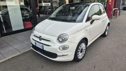 Usata Fiat 500 Lounge 69 CV (50 kW) 2016 Bianco Utilitaria