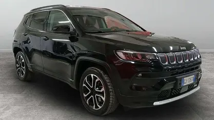 Nero Usata 2022 Jeep Compass Limited SUV | 21.900 € (Buon prezzo)