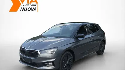 Nuova Skoda Fabia 95 CV (69 kW) 2026 Grigio graphite con tetto nero tulipano [5x1z] Utilitaria